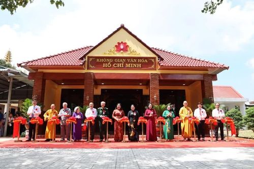 Tây Ninh: Khánh thành Không gian văn hóa Hồ Chí Minh tại chùa Vạn Linh