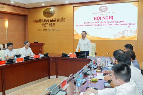 Rà soát, hoàn thiện pháp luật ngân hàng theo hướng tháo gỡ vướng mắc, bảo đảm an toàn hệ thống