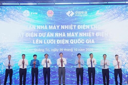Khởi công nhà máy nhiệt điện LNG Quảng Trạch II