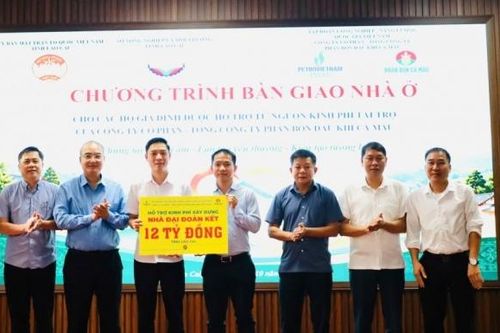 12 tỷ đồng từ Phân bón Cà Mau chung tay xây mái ấm cho đồng bào vùng cao Lào Cai