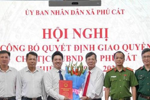 Ông Hoàng Quốc Cường được giao quyền Chủ tịch UBND xã Phú Cát