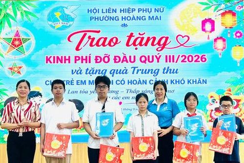 'Mẹ đỡ đầu' - lan tỏa tinh thần nhân ái và yêu thương của phụ nữ Hoàng Mai