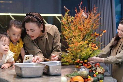 Hơn 3 năm làm mẹ tràn đầy cảm hứng của Phương Oanh từ căn bếp nhỏ