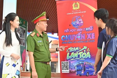 Đại tá Nguyễn Đức Long, Phó Giám đốc CATP Hà Nội: 'Học sinh là kênh tuyên truyền phòng chống ma túy hiệu quả nhất'