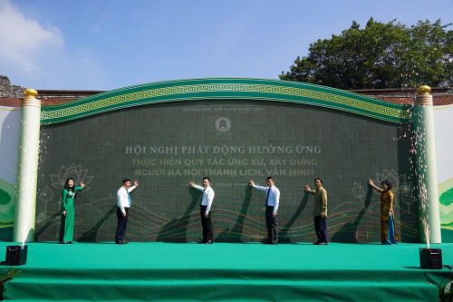 Hà Nội đưa văn hóa ứng xử vào 10 mô hình thực hành