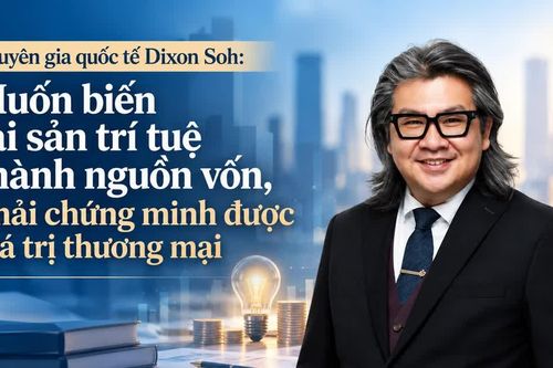 Muốn biến tài sản trí tuệ thành nguồn vốn, phải chứng minh được giá trị thương mại