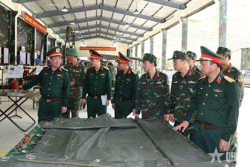 Kiểm tra công tác chuẩn bị hậu cần, kỹ thuật phục vụ diễn tập PT-26