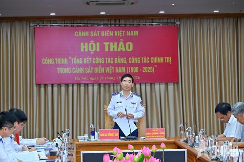 Hội thảo Công trình Tổng kết công tác Đảng, công tác chính trị trong Cảnh sát biển Việt Nam