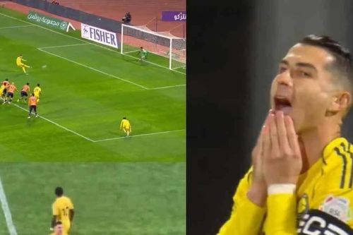 Ronaldo nổi giận sau pha đá hỏng phạt đền