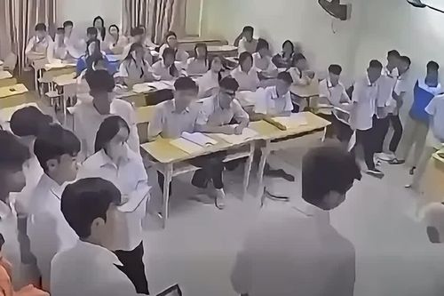 Hà Nội: Bắt giữ khẩn cấp nam sinh đánh cô giáo giữa lớp
