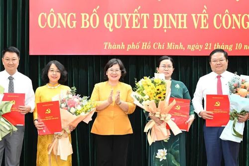 Thành ủy TPHCM điều động, chỉ định cán bộ chủ chốt