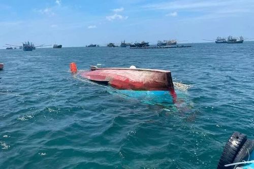 Chìm tàu gần vịnh Mũi Né