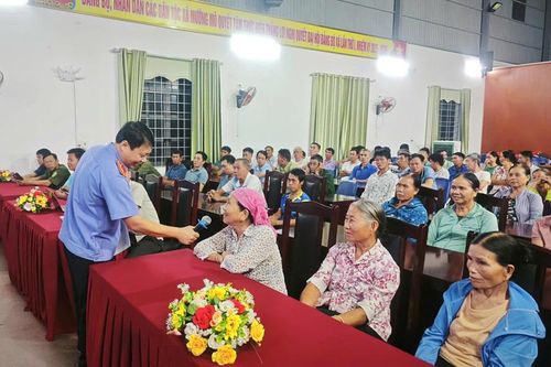 VKSND khu vực 4, tỉnh Lai Châu đẩy mạnh tuyên truyền, phổ biến pháp luật