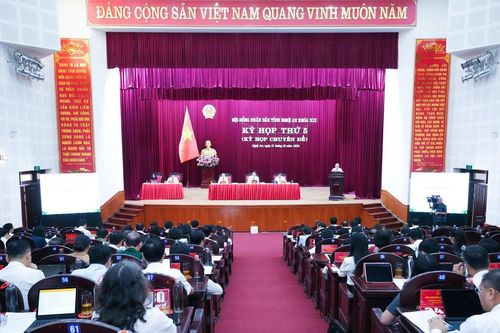 HĐND tỉnh tổ chức kỳ họp chuyên đề thông qua 24 nghị quyết quan trọng về kinh tế - xã hội