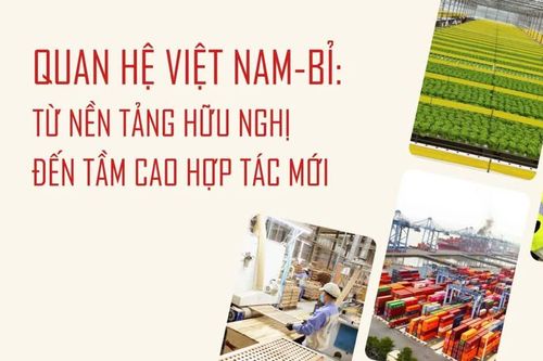 Việt Nam-Bỉ: Từ nền tảng hữu nghị đến tầm cao hợp tác mới