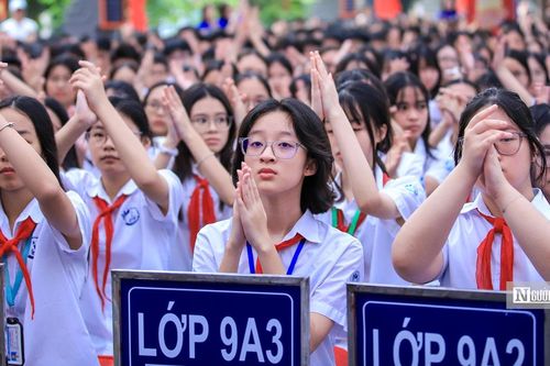 Học sinh lớp 5, 9, 12 thi cuối kỳ bằng đề chung của Sở Giáo dục và Đào tạo