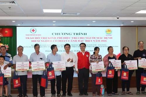 TP Hồ Chí Minh hỗ trợ kinh phí điều trị cho 400 bệnh nhân mắc bệnh hiểm nghèo