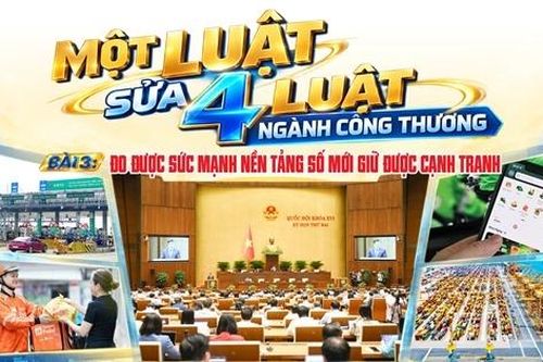 Một luật sửa 4 luật ngành Công Thương - Bài 3: Đo được sức mạnh nền tảng số mới giữ được cạnh tranh