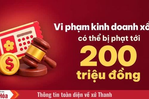 Vi phạm kinh doanh xổ số có thể bị phạt tới 200 triệu đồng