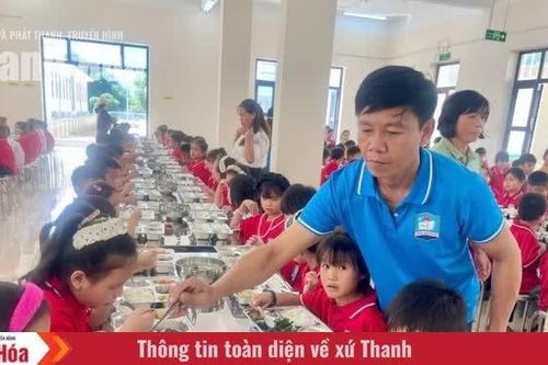 Học sinh Yên Khương đón nhận hoạt động nội trú