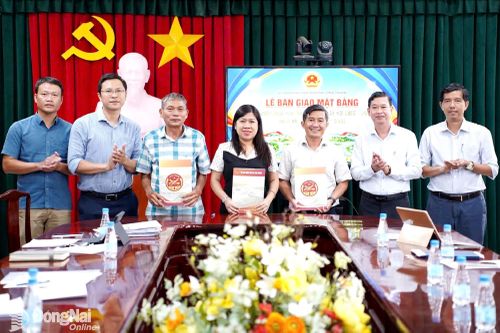 Phường Long Thành bàn giao mặt bằng 2 dự án giao thông trọng điểm