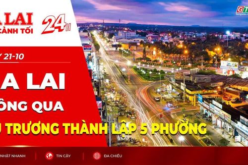 Toàn cảnh Gia Lai 24h: Thông qua chủ trương thành lập 5 phường