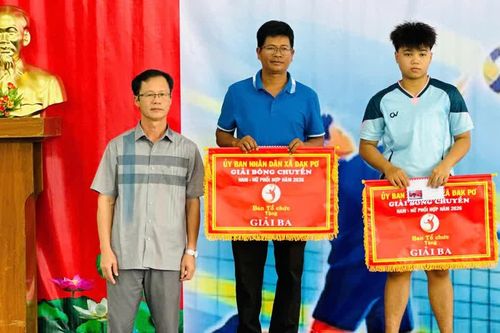 Đak Pơ bế mạc Giải bóng chuyền nam - nữ phối hợp năm 2026