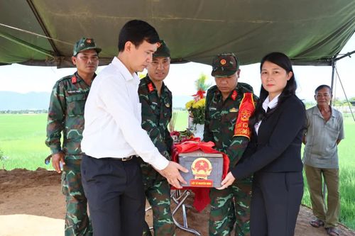 Phường Đô Vinh quy tập hài cốt liệt sĩ tại Tổ dân phố Lương Tri