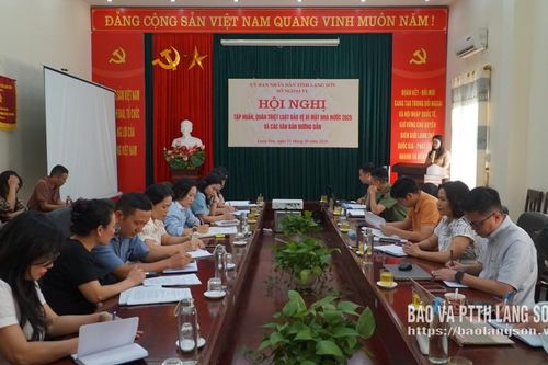 Sở Ngoại vụ tập huấn, quán triệt Luật Bảo vệ bí mật nhà nước năm 2025