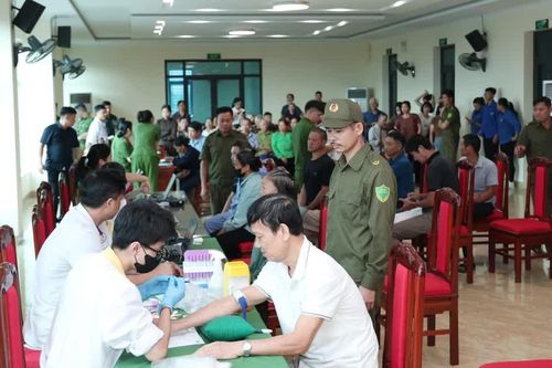 Lấy 85 mẫu ADN thân nhân liệt sĩ tại khu vực huyện Lục Yên cũ