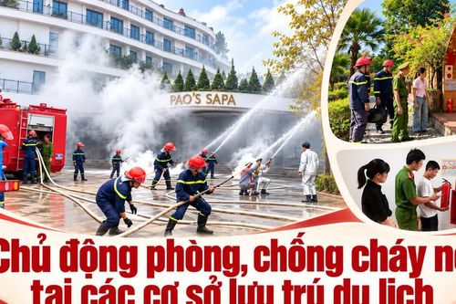 Chủ động phòng, chống cháy nổ tại các cơ sở lưu trú du lịch