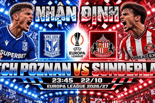 Nhận định bóng đá Lech Poznan vs Sunderland: Granit Xhaka trước cơ hội kéo dài mạch thắng Europa League