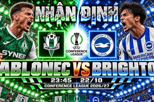Nhận định bóng đá Jablonec vs Brighton: Rutter cùng Brighton hướng đến chiến thắng thứ bảy liên tiếp