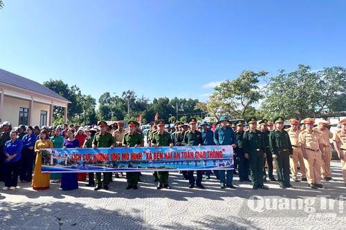 Ra mắt mô hình 'Xã Bến Hải an toàn giao thông'