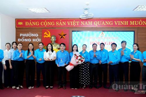 Thành lập Công đoàn phường Đồng Hới