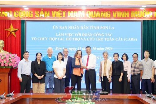 UBND tỉnh làm việc với Đoàn công tác của Tổ chức CARE