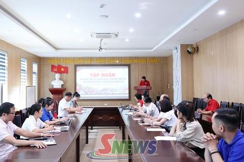 Tập huấn kỹ năng công tác phòng ngừa, ứng phó thiên tai cho cán bộ Hội Chữ thập đỏ cơ sở