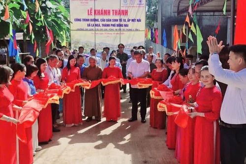 Đồng Nai: Chùa Bảo Tịnh chung tay xây cầu dân sinh hơn 650 triệu đồng