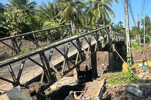 Thông tin sập cầu Ông Cốm ở Vĩnh Long là sai sự thật