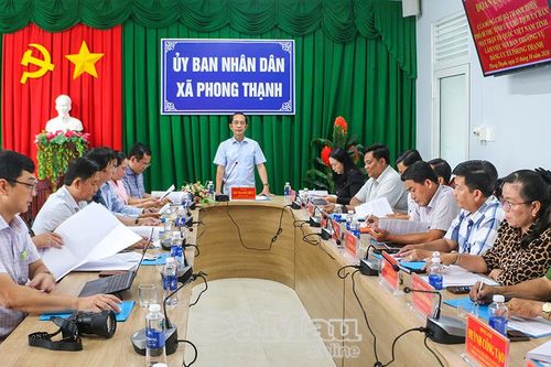 Sớm hoàn thiện để thông qua quy hoạch Khu dịch vụ du lịch Tắc Sậy