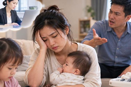 Chồng khuyên vợ nghỉ việc ở nhà chăm con, rồi quay sang chì chiết vợ không kiếm ra tiền