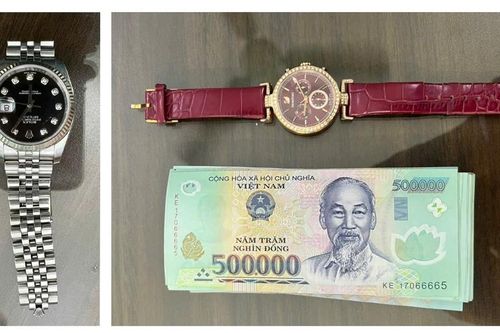 Hà Nội: Ai làm rơi đồng hồ Rolex, Swarovski và tập tiền 500.000 đồng khẩn trương đến Công an nhận lại tài sản
