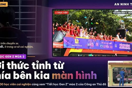 'Tiết học Gen Z' mùa 2 của Công an Thủ đô: Lời thức tỉnh từ phía bên kia màn hình