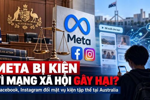 Meta bị kiện tại Australia vì cáo buộc Facebook, Instagram gây hại cho trẻ em