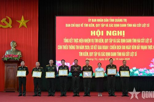 Quảng Trị đẩy mạnh tìm kiếm, quy tập và xác định danh tính hài cốt liệt sĩ