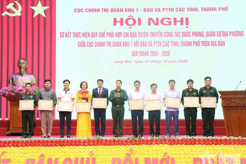 Quân khu 1 nâng cao hiệu quả phối hợp tuyên truyền nhiệm vụ quốc phòng, quân sự địa phương