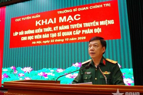Khai mạc lớp bồi dưỡng kiến thức, kỹ năng tuyên truyền miệng