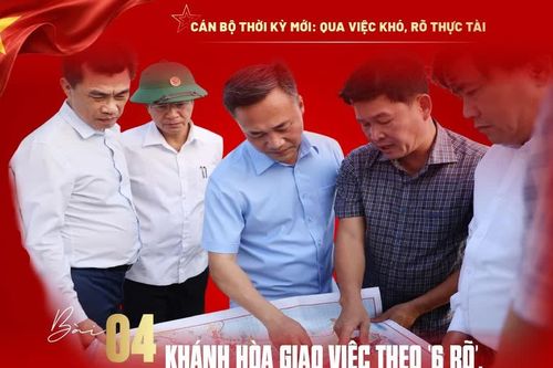 Khánh Hòa giao việc theo '6 rõ', đo cán bộ bằng kết quả