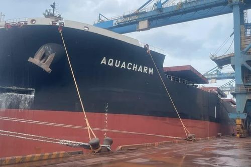 Tàu hàng 182.000 tấn đâm va cầu cảng Dung Quất bị bắt giữ