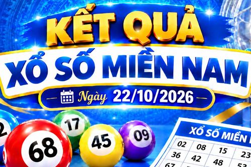 Kết quả xổ số miền Nam hôm nay ngày 22/10/2026